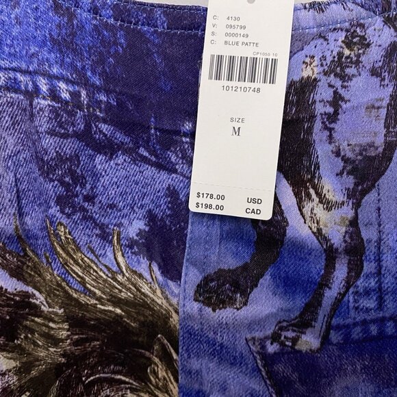 Anthropologie Pilcro Sleeveless Scoop-Next Midi Dress size M blue nwt NEW - Picture 8 of 8